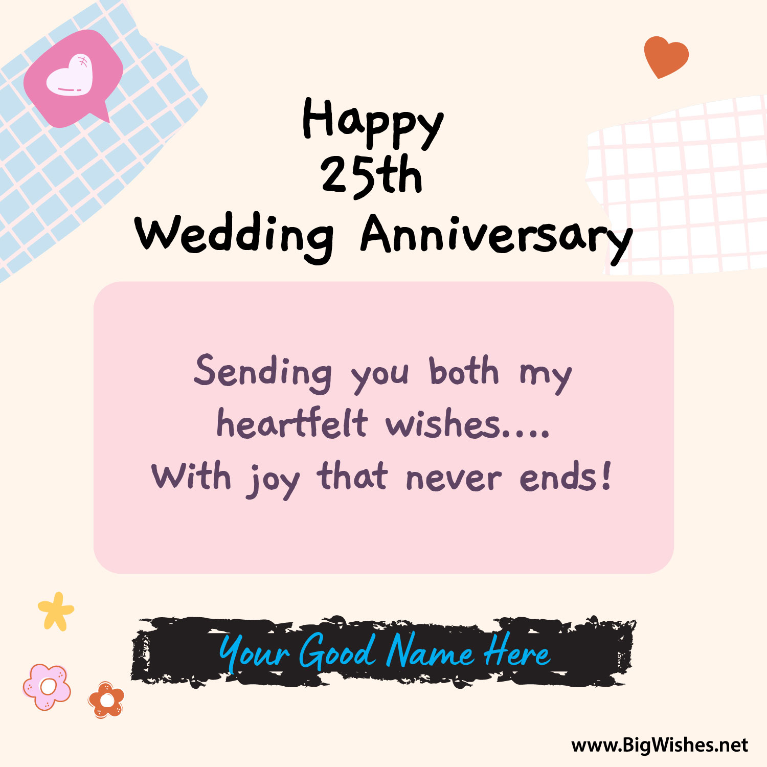 Party Propz Happy Anniversary Banner - 25th Anniversary Banner (Cardstock)  | 25th Anniversary Decoration Items | Silver Jubilee Anniversary decorations  | Anniversary Banner for Decoration : Amazon.in: Toys & Games