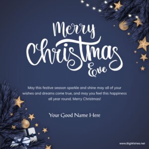 Merry Christmas Eve Wishes Images