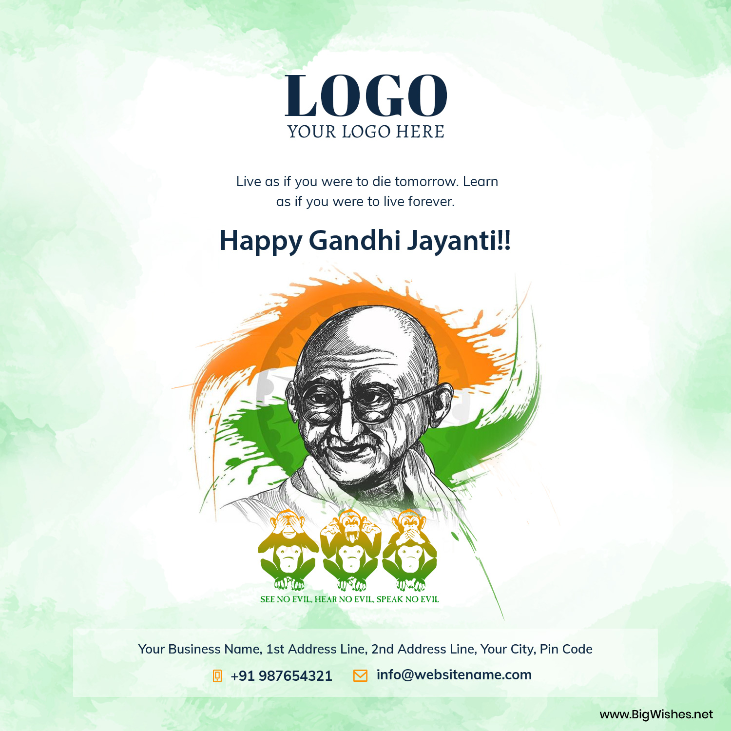 Gandhi Jayanti 2022 Images & HD Wallpapers for Free Download Online: Wish  Happy Gandhi Jayanti With WhatsApp Greetings and Facebook Messages on 2nd  October | 🙏🏻 LatestLY
