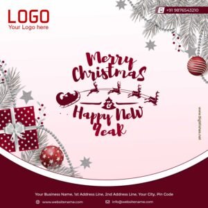 Corporate Happy New Year Wishes Images with Logo