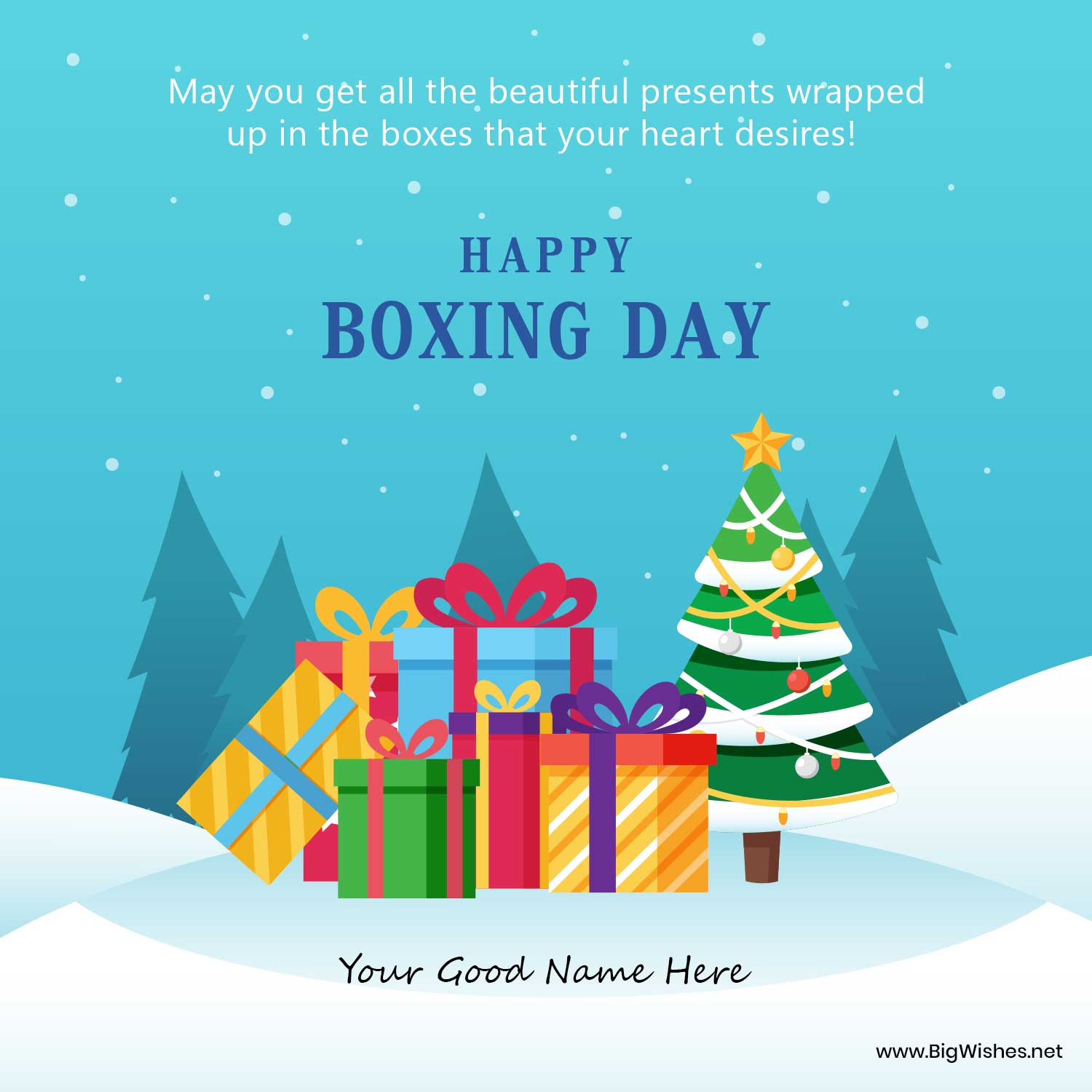Boxing Day 2023 Greeting Cards & Images