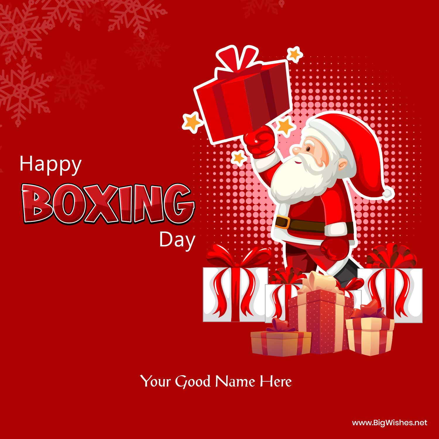 Christmas Boxing Day Greeting Cards