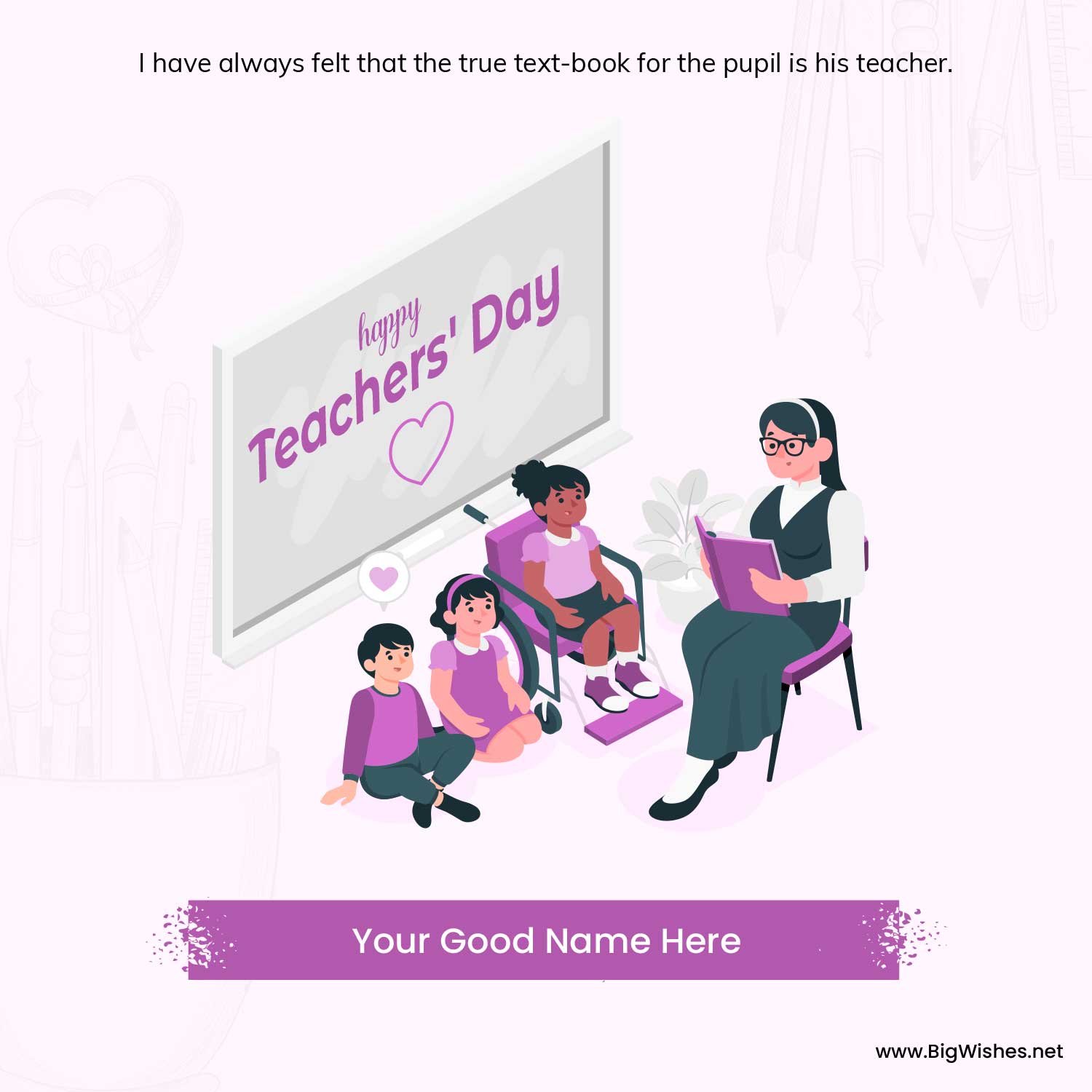 Personalised Teachers Day 2023 Cards