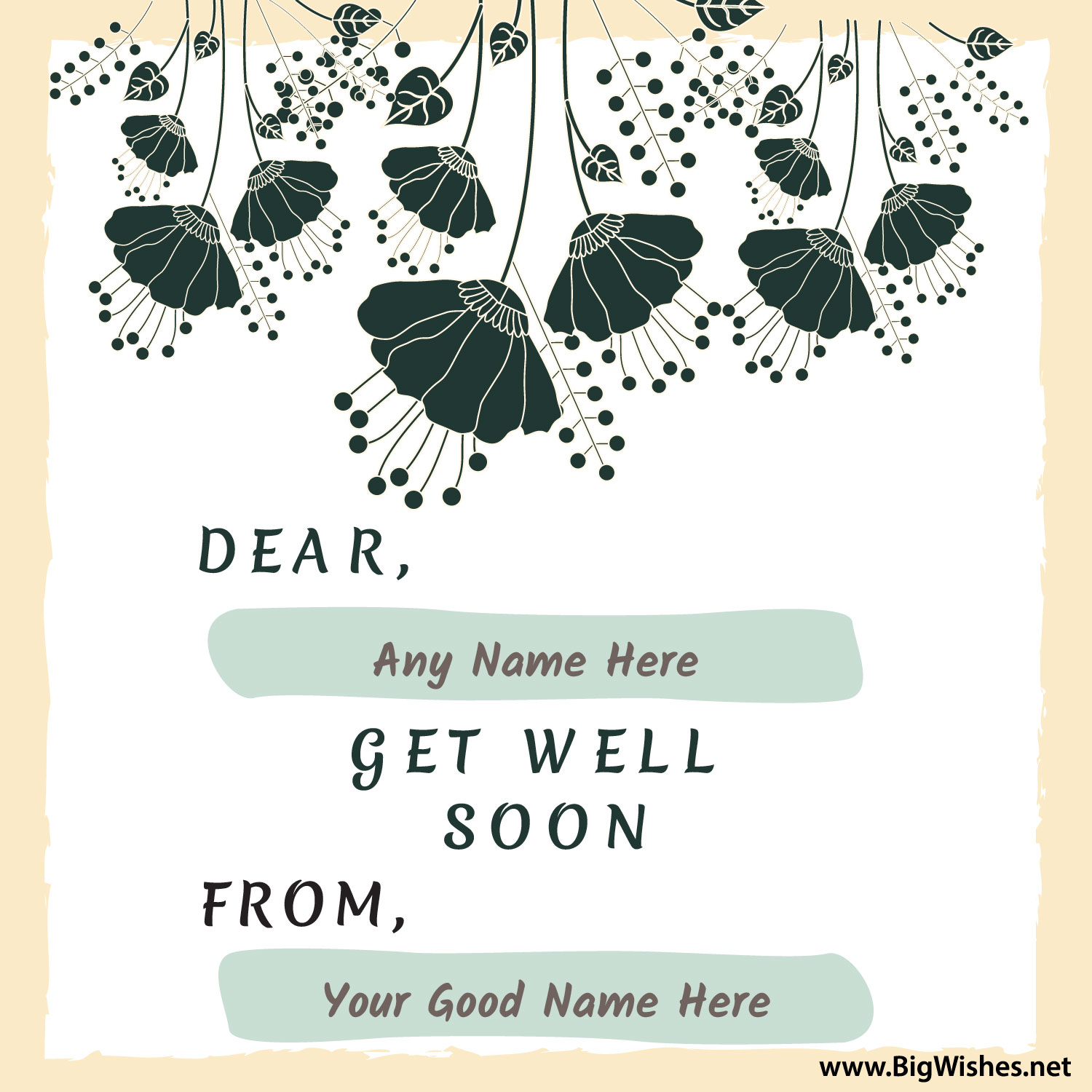 Get Well Soon Wishes Image for a Friend