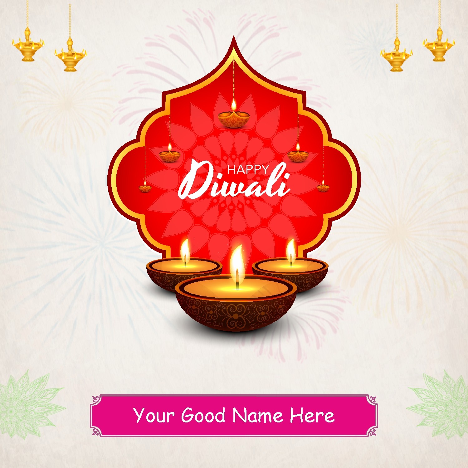 2024 Corporate Happy Deepawali Wishes Cards Download