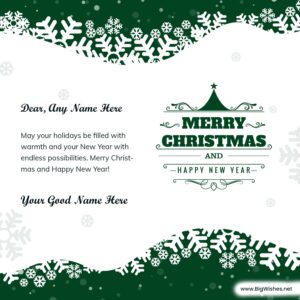 Letter from Santa: Christmas Message