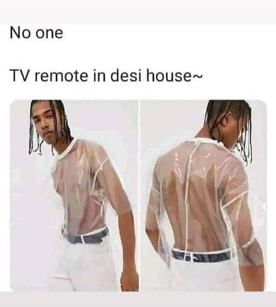 TV Remote in Desi House